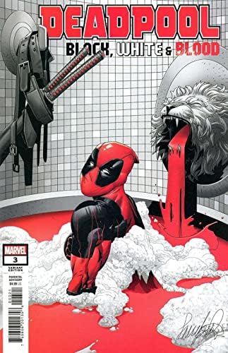 Deadpool: Fekete, Fehér, Vér 3A VF/NM ; Marvel képregény | Larroca
