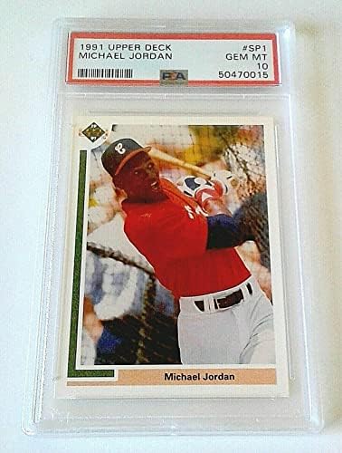 Michael Jordan Psa10sp1 1991 Felső szint 1. a Baseball Kártya - Aláíratlan Kosárlabda Kártyák