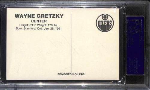 9 Wayne Gretzky Csapat Kérdés - 1979 Edmonton Oilers Képeslapok Jégkorong Kártyák (Csillag) Osztályozott
