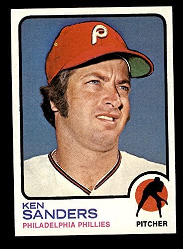 1973 Topps 246 Ken Sanders Philadelphia Phillies (Baseball Kártya) NM/MT Phillies
