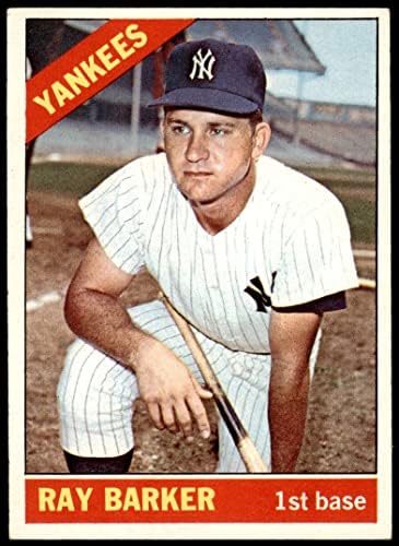 1966 Topps 323 Ray Barker New York Yankees (Baseball Kártya) EX Yankees