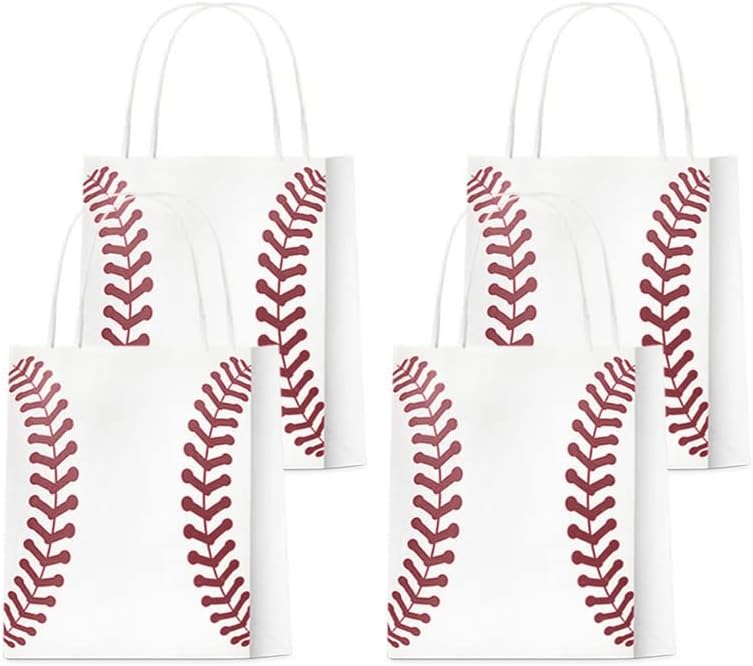 18 Db Baseball Parti kellékek Ajándék Táskák - Baseball Komámasszony Táskák Kedvez a Gyerekek Felnőtt