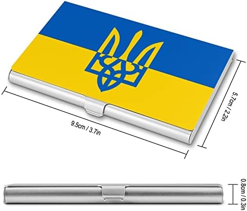 Az ukrán Zászlót Üzleti Kártya Esetekben Aranyos Kártya Tartóját ID Hitel Tárca Fuvarozó