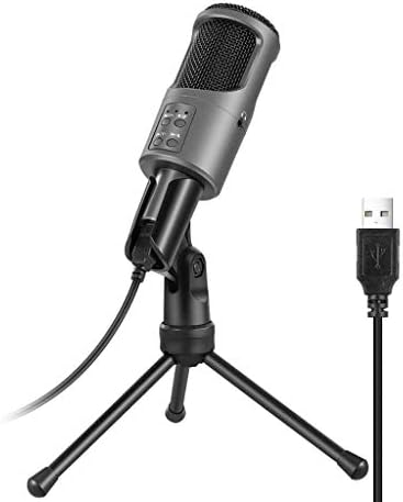 mikrofon Kardioid Kondenzátor Mikrofon Gaming USB Mikrofon Számítógép PC Mikrofon, Felvétel az Élő Közvetítés