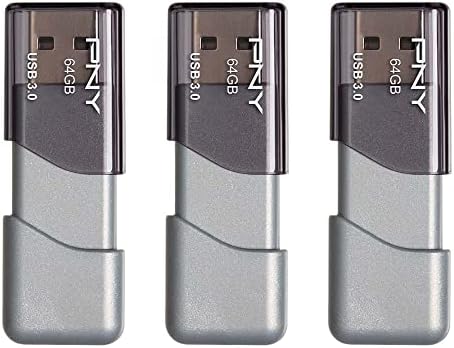 PNY 64 gb-os Turbo Attasé 3 USB 3.0 pendrive-3-Pack & 512 gb-os SanDisk Ultra Hangulattal USB 3.0 pendrive