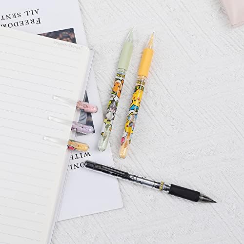 G-Ahora 5DB Anime Pika Mechanikus Ceruza tolltartót, Rajzfilm Pika Írószer 0, 5 mm Ceruza, Automatikus
