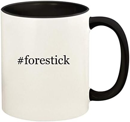 Akar beszélni velem Ajándékok forestick - 11oz Hashtag Kerámia Színű Fogantyú Belső Bögre Bögre, Fekete