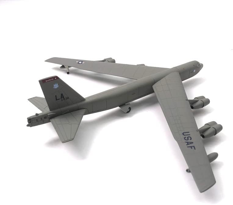 MOUDOAUER 1:200 Alufelni LÉGIERŐ B-52H Stratofortress Nehéz Bombázó Repülőgép Modell Modell Szimuláció