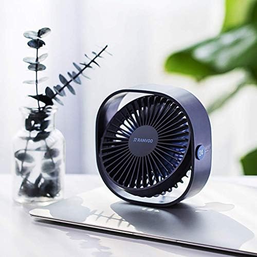 HTLLT Hordozható Ventilátor Elektromos Ventilátor Újratölthető Mini Hordozható Ultra-Csendes Asztali Asztali