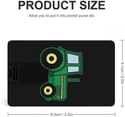 Mezőgazdasági Vontató USB Flash Meghajtó Hitelkártya Design USB Flash Meghajtó Személyre szabott Memory
