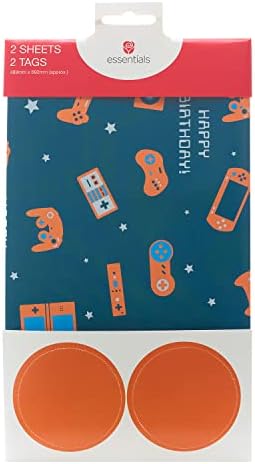 Az egyesült KIRÁLYSÁG Üdvözlet Játékos Csomagolt Wrap - Ajándék Wrap Neki Lapos Tekerj érte - Születésnapi