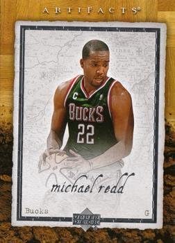 Michael Redd 2007-08 Felső szint Leletek NBA Kosaras Kártya 51 Milwaukee Bucks