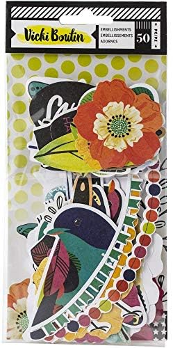 Amerikai Kézműves Vicki Boutin Színes Kaleidoszkóp Ritkaságokat Meghalni-Darabok 50/Pkg-Karton Ikonok