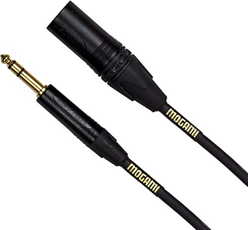Mogami Arany AVR-XLRM AVR Férfi-XLR Férfi Kiegyensúlyozott Patch Kábel (Pár) Audio Adapter Kábel Arany