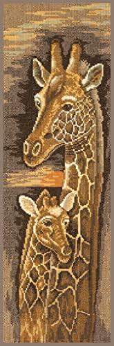 Lanarte Jelezni Cross Stitch BBY Giraff, Elefántcsont Színű