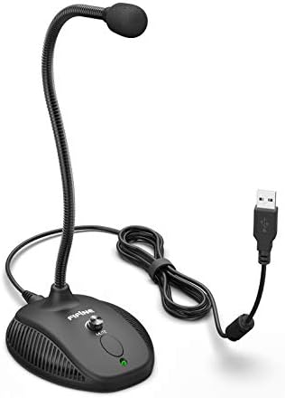 USB Hattyúnyak Mikrofon vagy Podcast-Mic,Fifine Számítógép Plug &Play Asztali Kondenzátor Laptop Mikrofon