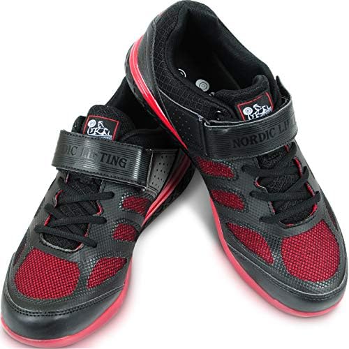 Kettlebell 13 lb-Csomag Cipő Venja Méret 8.5 - Fekete, Piros