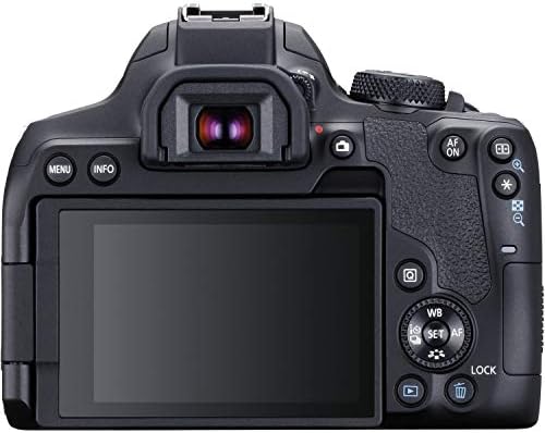 Canon EOS Rebel 850D / T8i DSLR Fényképezőgép (Csak a váz) + 4K Monitor + Canon EF 50mm-es Objektív +
