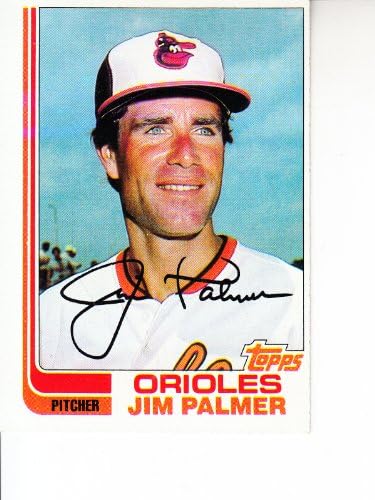 1982 Topps 80 Jim Palmer Baseball