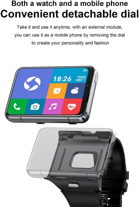 JinKeHong Intelligens Karóra Telefon, GPS, Android Smartwatch Levehető Tárcsa, Független Sim-Kártya, Videó