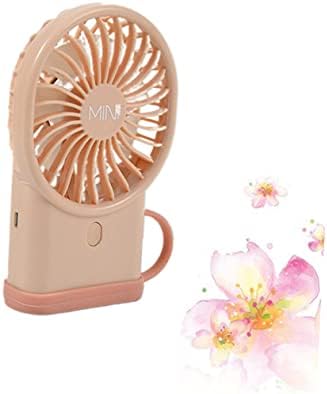 Homoyoyo 1db Kézi Rajongók Ultra-könnyű Fan Mini Ventilátor Ventilátor Kézi Rózsaszín Hűtő Ventilátor
