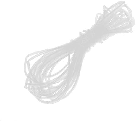 X-mosás ragályos 16.4 Ft Hosszúságú 0,6 mm, Belső Átm Szigetelt Hő Shrink Tube Sleeve Wire Wrap Tiszta(16.4