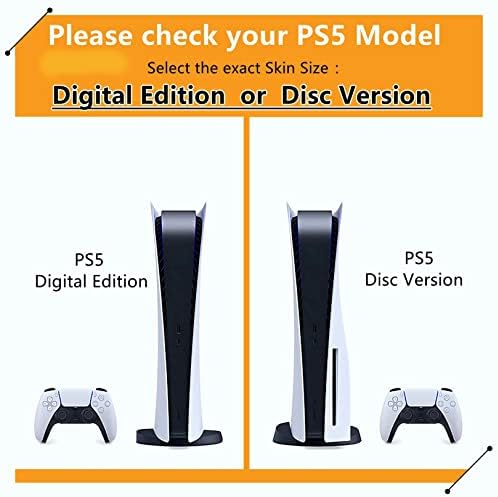 WREXIL LEEWEE a PS5 Bőr Lemez Kiadás & Digitális Kiadás Konzol, valamint Vezérlő, műanyag Fedelet Bőr